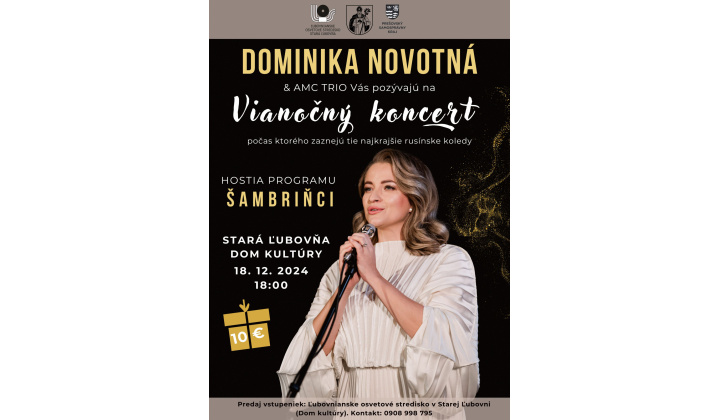 Fotka pre článok POZVÁNKA VIANOČNÝ KONCERT 