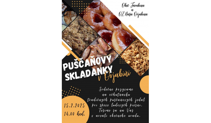 Fotka pre článok Puščaňovy skladanky v Orjabiňi