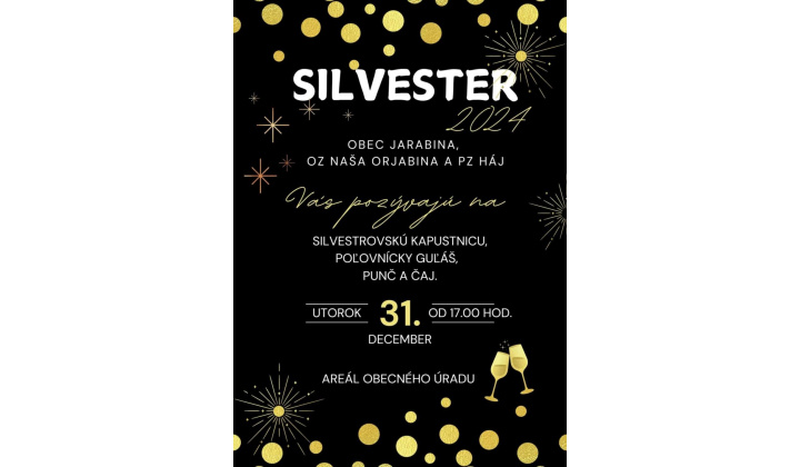 Fotka pre článok SILVESTER 2024